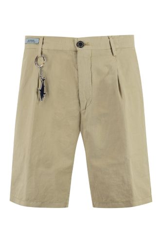 Cotton And Linen Bermuda-shorts - Paul & Shark - Modalova
