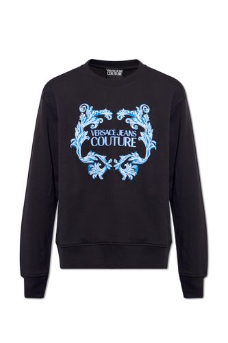 Cotton Sweatshirt - Versace Jeans Couture - Modalova