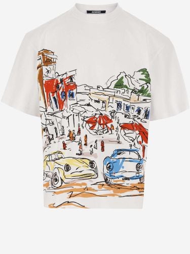 Cotton T-shirt With Capri Print - Jacquemus - Modalova