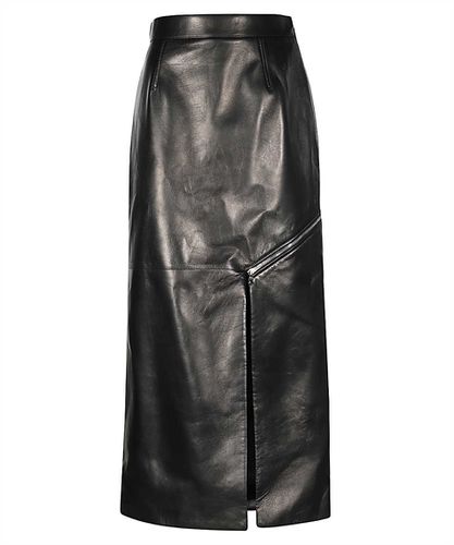 Alexander McQueen Leather Skirt - Alexander McQueen - Modalova