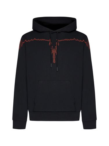 Marcelo Burlon Hooded Sweatshirt - Marcelo Burlon - Modalova