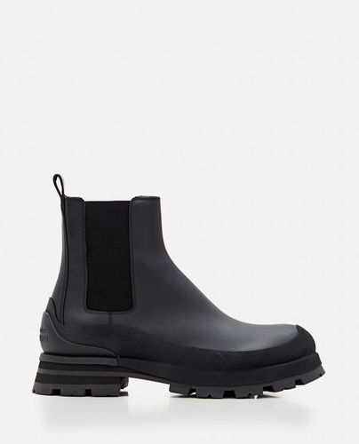 Alexander McQueen Leather Boots - Alexander McQueen - Modalova