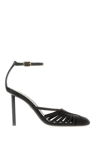 Black Nappa Leather Ermelia Pumps - Ferragamo - Modalova