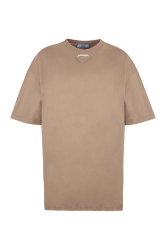 Prada Oversize Cotton T-shirt - Prada - Modalova