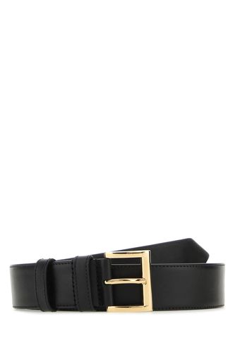 Prada Black Leather Belt - Prada - Modalova