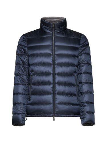 High-neck Reversible Padded Jacket - Herno - Modalova