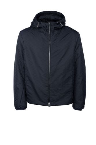 Emporio Armani Hooded Nylon Jacket - Emporio Armani - Modalova