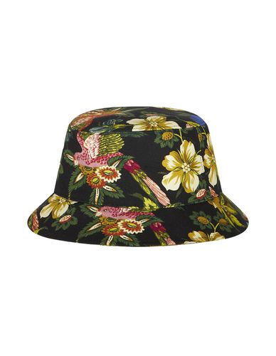 Etro Black Bucket Hat With Print - Etro - Modalova