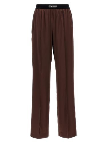 Tom Ford seta Stretch Pants - Tom Ford - Modalova