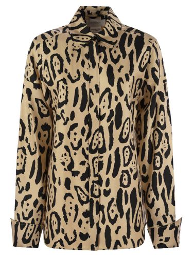 Armony Animal Patterned Long-sleeved Shirt - SportMax - Modalova