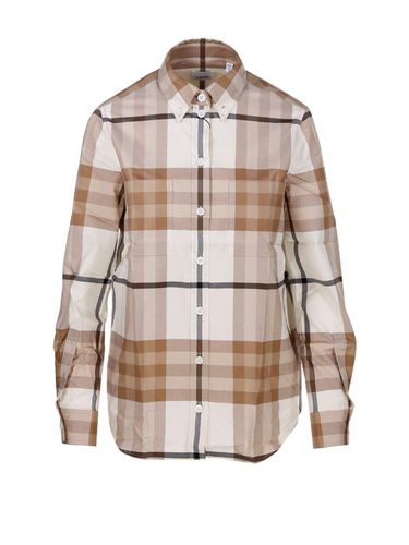 Burberry Checked Long-sleeved Shirt - Burberry - Modalova