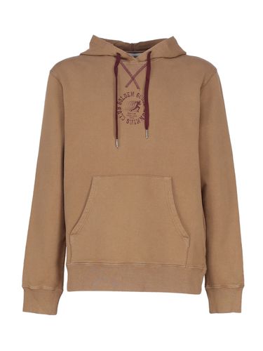 Logo Printed Drawstring Hoodie - Golden Goose - Modalova