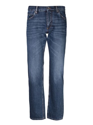 Dolce & Gabbana Slim Fit Blue Jeans - Dolce & Gabbana - Modalova