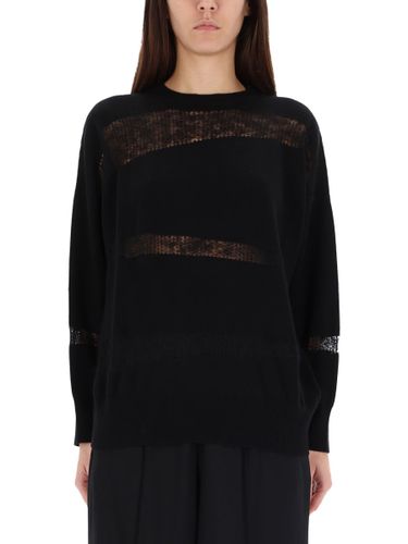 Platinum And Mohair Knit - Fabiana Filippi - Modalova