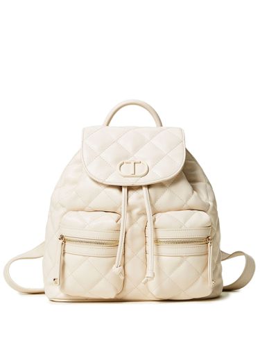 TwinSet Leather Effect Backpack - TwinSet - Modalova