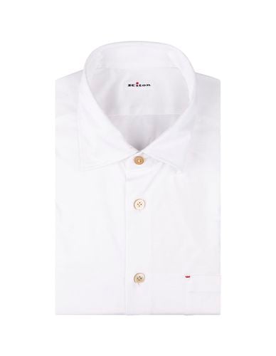 Kiton White Nerano Shirt - Kiton - Modalova