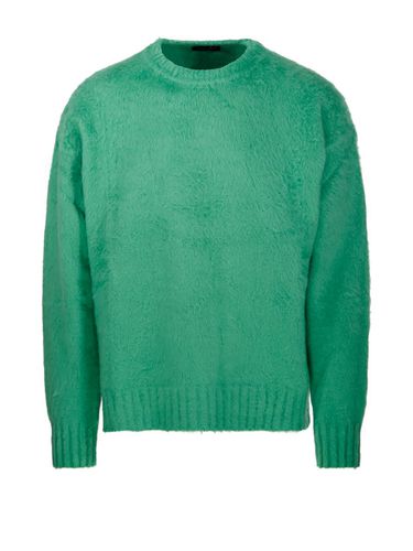 Round-neck Knit Sweater - Roberto Collina - Modalova