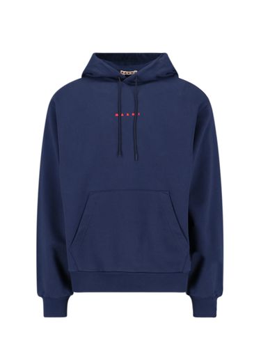 Marni Logo Hoodie - Marni - Modalova