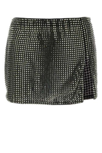 Embellished Slit Detailed Mini Skirt - Giuseppe di Morabito - Modalova