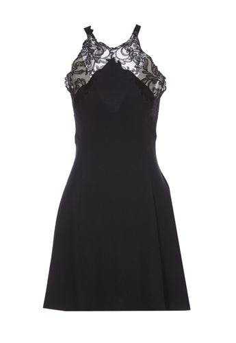 Versace Barocco Lace Mini Dress - Versace - Modalova