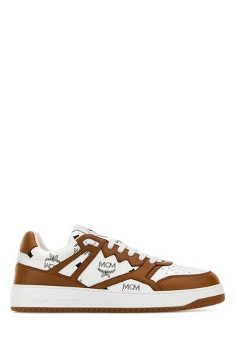 Printed Canvas Neo Terrain Sneakers - MCM - Modalova