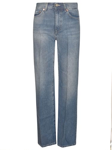 Dondup Straight Buttoned Jeans - Dondup - Modalova
