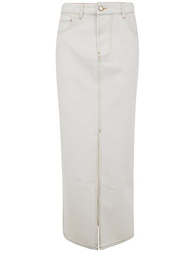 Denim Long Skirt - Philosophy di Lorenzo Serafini - Modalova