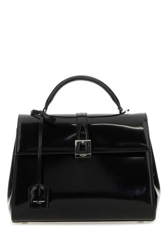 Black Leather Small Le Fermoir Handbag - Saint Laurent - Modalova