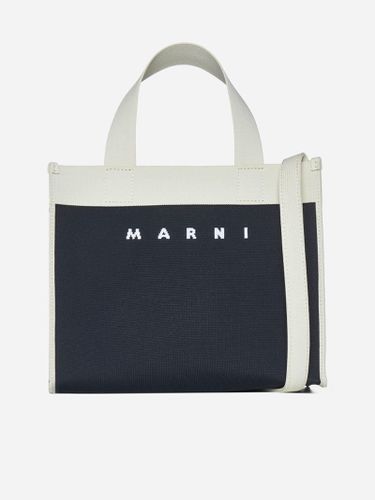 Marni Canvas Small Tote Bag - Marni - Modalova