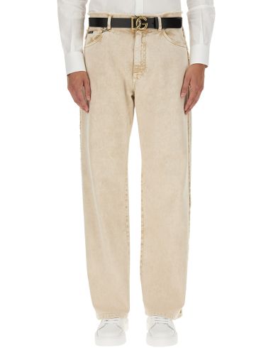 Dolce & Gabbana Denim Pants - Dolce & Gabbana - Modalova