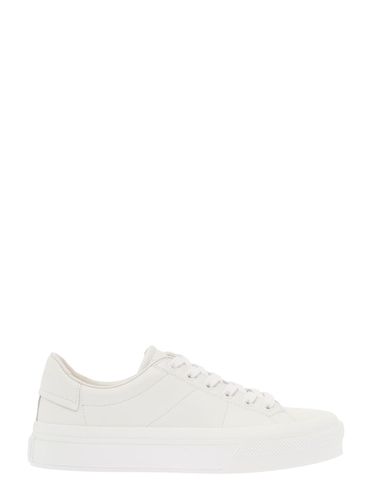 Womans City Sport Leather Sneakers - Givenchy - Modalova