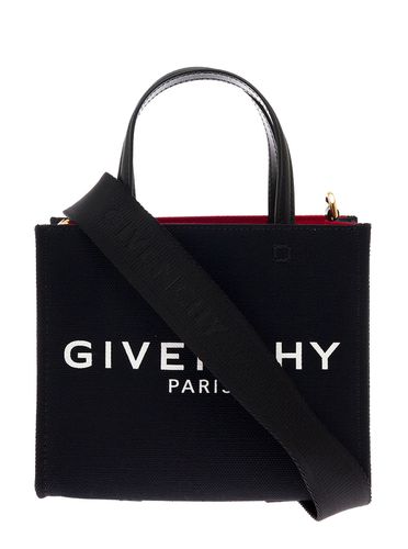 Womans G-tote Canvas Handbag With Logo Print - Givenchy - Modalova