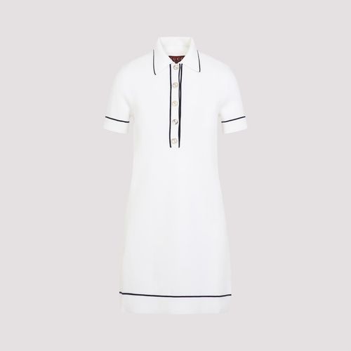 Gucci Knit Polo Collar Mini Dress - Gucci - Modalova