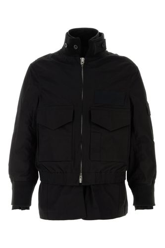 Sacai Crop Zip Jacket With Shirt - Sacai - Modalova