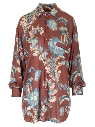 Etro Embroidered Cotton Shirt - Etro - Modalova