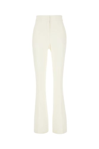 Ivory Stretch Polyester Blend Pants - Genny - Modalova