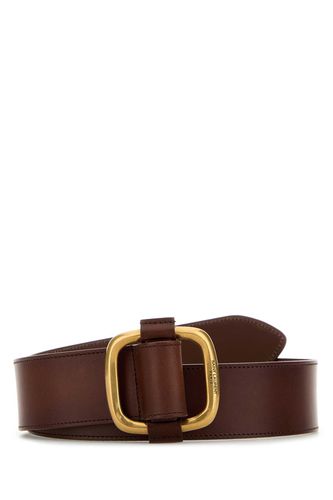 Saint Laurent Brown Leather Belt - Saint Laurent - Modalova