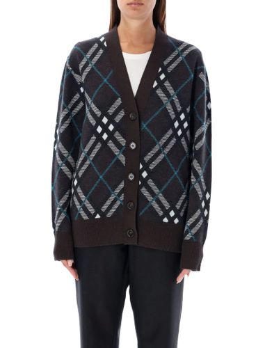 Burberry Checked Cardigan - Burberry - Modalova