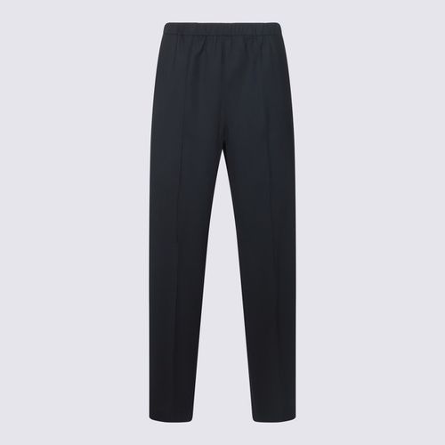 Fabiana Filippi Blue Wool Pants - Fabiana Filippi - Modalova