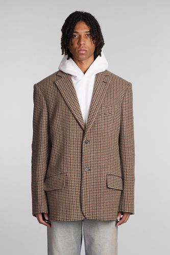 Houndstooth Button-up Jacket - Balenciaga - Modalova