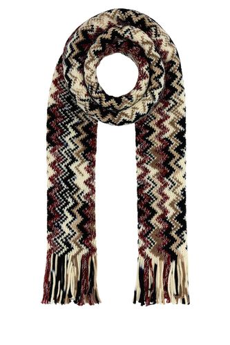 Missoni Embroidered Wool Scarf - Missoni - Modalova