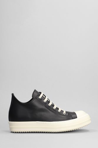 Low Sneaks Sneakers In Leather - Rick Owens - Modalova