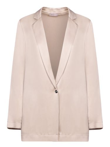 Herno Beige Chantilly Satin Jacket - Herno - Modalova