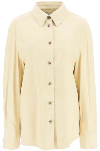 Loulou Studio Suede Overshirt - Loulou Studio - Modalova