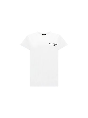 Balmain Cotton Logo T-shirt - Balmain - Modalova