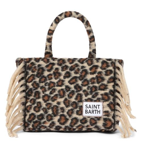 Colette Blanket Handbag With Animalier Print - MC2 Saint Barth - Modalova