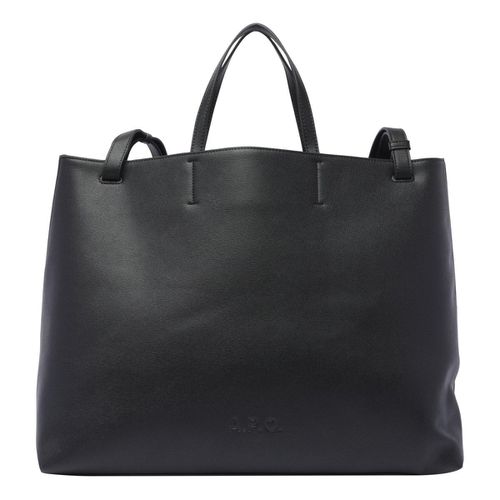 A. P.C. Logo Embossed Large Tote Bag - A.P.C. - Modalova