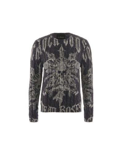 Jersey With Gothic-style Pattern - John Richmond - Modalova