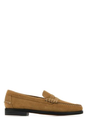 Camel Suede Dan Flesh Out Loafers - Sebago - Modalova