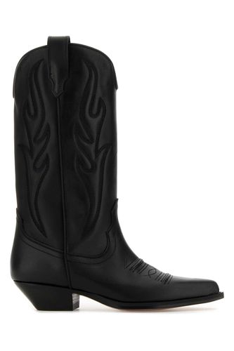 Sonora Black Leather Santa Fe Boots - Sonora - Modalova